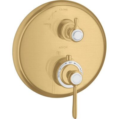 Hansgrohe Axor Montreux Thermostat - Brushed Gold - 16801250 Hansgrohe Axor Montreux Thermostat - Brushed Gold - 16801250