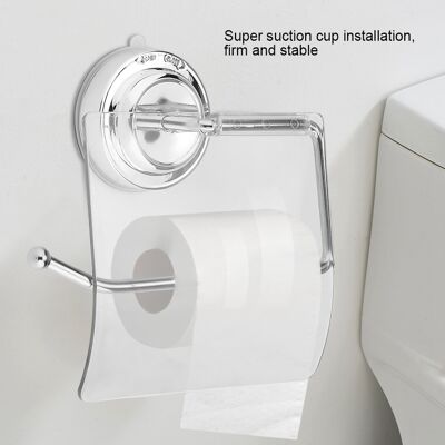 HEAT 2er-set Selbstklebende Toilettenpapierhalter, Kein Bohren Erforderlich, Wasserfester Toilettenpapierhalter Für Badezimmer, Saugnapf- Und Schraubbefestigung, Ideal Für Zuhause Und Hotel HEAT 2er-set Selbstklebende Toilettenpapierhalter, Kein Bohren Erforderlich, Wasserfester Toilettenpapierhalter Für Badezimmer, Saugnapf- Und Schraubbefestigung, Ideal Für Zuhause Und Hotel