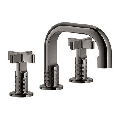 Gessi Inciso+ 3-loch-waschtischarmatur, Auslauf H=59 Mm X Gessi Inciso+ 3-loch-waschtischarmatur, Auslauf H=59 Mm X