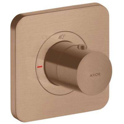 HANS GROHE Axor Citterio Thermostatmodul - Rotgold - 12x12 - Unterputz HANS GROHE Axor Citterio Thermostatmodul - Rotgold - 12x12 - Unterputz