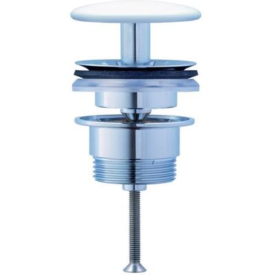 Duravit Weiß Ablaufventil - Nicht schließend, 65mm Duravit Weiß Ablaufventil - Nicht schließend, 65mm