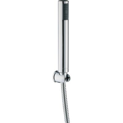 Paulgurkes - Handbrausen Set Rund Kunstoff Brausehalter Schlauch 150cm Stabbrause Paulgurkes - Handbrausen Set Rund Kunstoff Brausehalter Schlauch 150cm Stabbrause