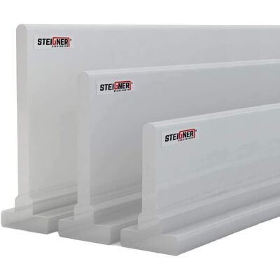 Steigner - Duschdichtung Duschkabinen Dichtung 40cm Sdd02-t-10 Silikon Wasserabweiser 10,5mm Höhe Silikondichtung Dusche Dichtprofil Duschabtrennung Schwallschutz Glastürdichtung Duschkabine Glasduschen Steigner - Duschdichtung Duschkabinen Dichtung 40cm Sdd02-t-10 Silikon Wasserabweiser 10,5mm Höhe Silikondichtung Dusche Dichtprofil Duschabtrennung Schwallschutz Glastürdichtung Duschkabine Glasduschen