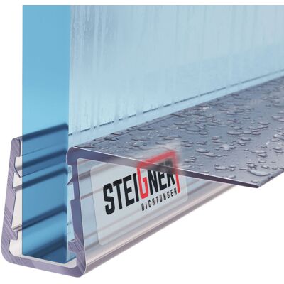 Duschdichtung Uk11 Ersatzdichtung Für Dusche Wasserabweiser, L, 130 Cm, (einzeldichtung), 6mm Bis 8mm Glasstärke - Steigner Duschdichtung Uk11 Ersatzdichtung Für Dusche Wasserabweiser, L, 130 Cm, (einzeldichtung), 6mm Bis 8mm Glasstärke - Steigner