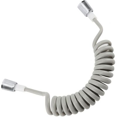 JUTE Flexibler Abs-duschschlauch Mit Federmechanismus Für Sanitärinstallationen, Toiletten, Bidet-duschpistolen Und Badezimmer. JUTE Flexibler Abs-duschschlauch Mit Federmechanismus Für Sanitärinstallationen, Toiletten, Bidet-duschpistolen Und Badezimmer.