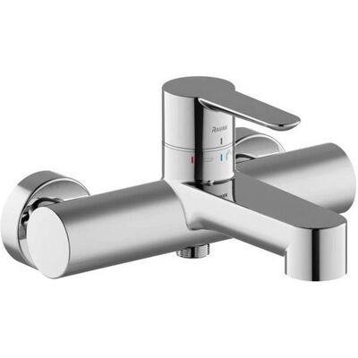 RAVAK Puri Einhebel-Badmischer - Badewannenarmatur mit Umschalter - 19,4 cm Ausladung RAVAK Puri Einhebel-Badmischer - Badewannenarmatur mit Umschalter - 19,4 cm Ausladung