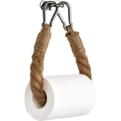 OEM Handtuchhalter Aus Hanfseil, Toilettenpapierhalter Im Seil-stil, Vintage-toilettenpapierhalter Mit Schrauben, Retro-accessoire, Badezimmer- Und Küchendekoration. Aafgvc OEM Handtuchhalter Aus Hanfseil, Toilettenpapierhalter Im Seil-stil, Vintage-toilettenpapierhalter Mit Schrauben, Retro-accessoire, Badezimmer- Und Küchendekoration. Aafgvc