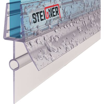 Duschdichtung Uk22-06 Ersatzdichtung Für Dusche Wasserabweiser, L, 190 Cm, (einzeldichtung), Für 5mm Bis 6mm Glasstärke - Steigner Duschdichtung Uk22-06 Ersatzdichtung Für Dusche Wasserabweiser, L, 190 Cm, (einzeldichtung), Für 5mm Bis 6mm Glasstärke - Steigner
