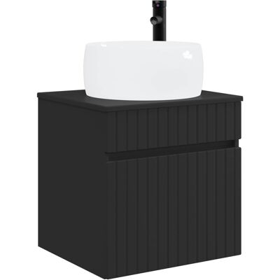 Maison Exclusive - Wandmontierte Waschbecken-vanität Schwarz 49 X Maison Exclusive - Wandmontierte Waschbecken-vanität Schwarz 49 X