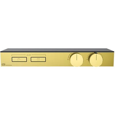 Gessi HI-FI - Schwarzes ESG-Rauchglas - Thermostatisches Kit Gessi HI-FI - Schwarzes ESG-Rauchglas - Thermostatisches Kit