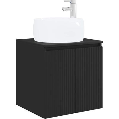 Maison Exclusive - Wandmontierte Waschtisch Schwarz 49,5 X 44,5 X Maison Exclusive - Wandmontierte Waschtisch Schwarz 49,5 X 44,5 X