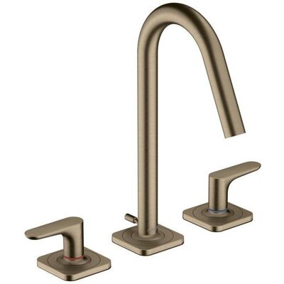 Hansgrohe AXOR Citterio M 3-Loch Waschtischarmatur - Brushed Nickel Hansgrohe AXOR Citterio M 3-Loch Waschtischarmatur - Brushed Nickel