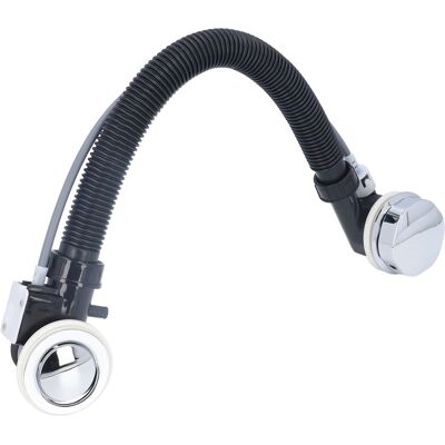 HEAT Verdecktes, Flexibles Überlaufrohr Für Badewannen Und Whirlpools, Ideal Für Küche Und Bad. HEAT Verdecktes, Flexibles Überlaufrohr Für Badewannen Und Whirlpools, Ideal Für Küche Und Bad.