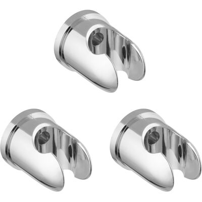 Paulgurkes - 3 Stück Halterung Für Handbrausen Kunststoff Brausehalter Paulgurkes - 3 Stück Halterung Für Handbrausen Kunststoff Brausehalter