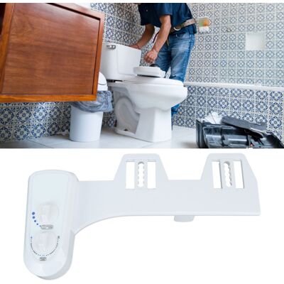JUTE Bidet, Gesäßdusche, Intelligenter Wc-sitz Mit Sprühpistole Für Die Intimreinigung, Sanitärkeramik, Einzel-/kalt-/doppelstrahl, 9/16 JUTE Bidet, Gesäßdusche, Intelligenter Wc-sitz Mit Sprühpistole Für Die Intimreinigung, Sanitärkeramik, Einzel-/kalt-/doppelstrahl, 9/16