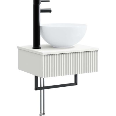 Maison Exclusive - Wandmontiertes Waschbecken Weiß 40 X 35 X 39 C Maison Exclusive - Wandmontiertes Waschbecken Weiß 40 X 35 X 39 C