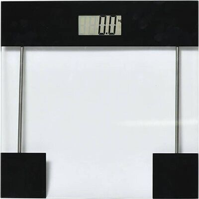 TENDANCE Waage - Schwarz transparent Kompakte elektronische Waage TENDANCE Waage - Schwarz transparent Kompakte elektronische Waage