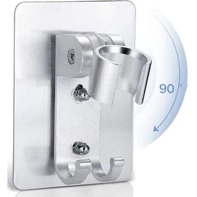 OEM Verstellbare Wandhalterung Für Duschkopf Und Bidet – Stabile Montage Mit 2 Haken – Hervorragende Alternative Zu Saugnäpfen – Ideal Fürs Badezimmer OEM Verstellbare Wandhalterung Für Duschkopf Und Bidet – Stabile Montage Mit 2 Haken – Hervorragende Alternative Zu Saugnäpfen – Ideal Fürs Badezimmer