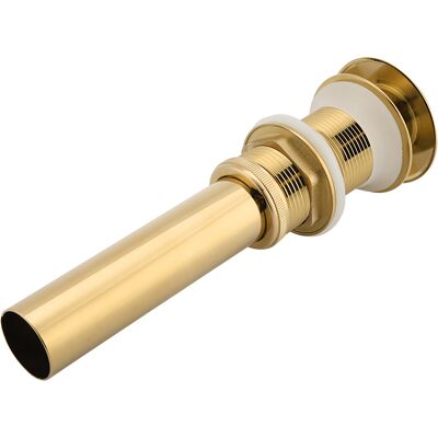 HEAT Messing-waschtischarmatur-set, 1/4" G1, Pop-up-ablauf Ohne Überlauf, Titan-chrom-oberfläche, Komplettset HEAT Messing-waschtischarmatur-set, 1/4" G1, Pop-up-ablauf Ohne Überlauf, Titan-chrom-oberfläche, Komplettset