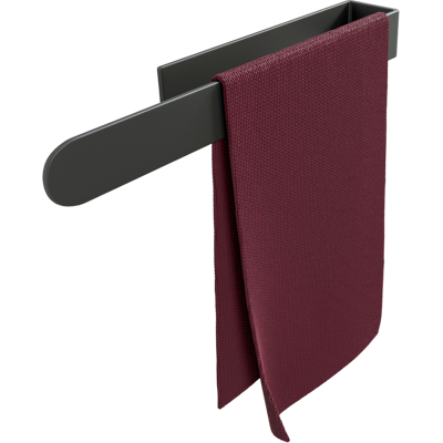 Bernstein - Handtuchhalter Hh35 Selbstklebend Korpusmontage Schwarz Gebürstet Bernstein - Handtuchhalter Hh35 Selbstklebend Korpusmontage Schwarz Gebürstet