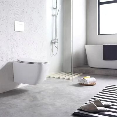 Rea Slim Rimless WC - Modernes Keramikdesign Rea Slim Rimless WC - Modernes Keramikdesign