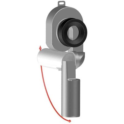 Jika Urinal Siphon - Horizontal & Rückseitiger Abfluss - Kunststoff Jika Urinal Siphon - Horizontal & Rückseitiger Abfluss - Kunststoff