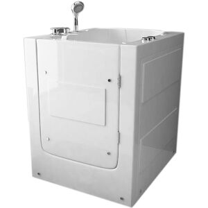 Simba Whirlpoolbadewanne mit Tür 93x83xh100 cm weiß - Florida