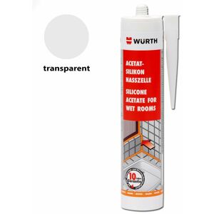 Alphabad - würth acetatsilikon 310 ml (transparent) - transparen