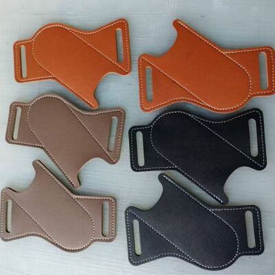 OEM 6-teiliges Set Werkzeugtaschen Aus Leder Für Den Gürtel, Geeignet Für Outdoor- Und Arbeitswerkzeuge OEM 6-teiliges Set Werkzeugtaschen Aus Leder Für Den Gürtel, Geeignet Für Outdoor- Und Arbeitswerkzeuge