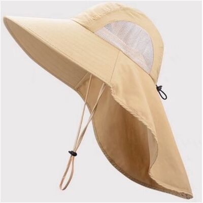 OEM Sonnenschutzhut Mit 13 Cm Extra Großem Schirm Und Nackenschutz – Atmungsaktives Netzgewebe Und Verstellbar, Geeignet Zum Spazierengehen Und Gärtnern OEM Sonnenschutzhut Mit 13 Cm Extra Großem Schirm Und Nackenschutz – Atmungsaktives Netzgewebe Und Verstellbar, Geeignet Zum Spazierengehen Und Gärtnern