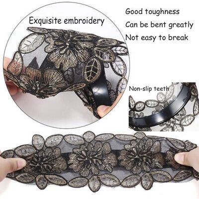 OEM Set Mit 5 Bestickten Spitzenstirnbändern Für Damen, Breites, Durchbrochenes Stirnband, Trendiges Stirnband, Haarschmuck, Der Graue Haare Kaschiert, Hübsches Stirnband Für Damen OEM Set Mit 5 Bestickten Spitzenstirnbändern Für Damen, Breites, Durchbrochenes Stirnband, Trendiges Stirnband, Haarschmuck, Der Graue Haare Kaschiert, Hübsches Stirnband Für Damen