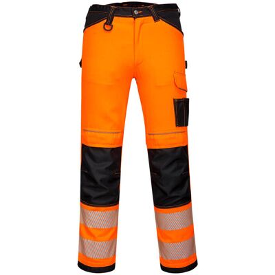 Pantalon De Travail Pw3 Stretch Holster Couleur : Orange/noir Taille 48 - Portwest Pantalon De Travail Pw3 Stretch Holster Couleur : Orange/noir Taille 48 - Portwest