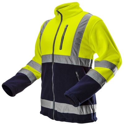 Neo Warnschutzjacke Aus Polar Fleece 280g/m² Gelb Xxl Neo Warnschutzjacke Aus Polar Fleece 280g/m² Gelb Xxl