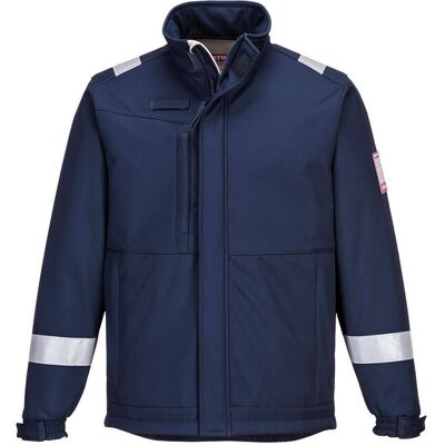 Veste Softshell Modaflame Couleur : Marine Taille S - Portwest Veste Softshell Modaflame Couleur : Marine Taille S - Portwest