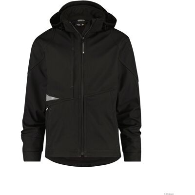 Pbv - Gravity Softshell-jacke Schwarz Xl 280g Pbv - Gravity Softshell-jacke Schwarz Xl 280g