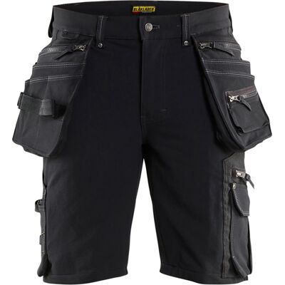 BLAKLADER Arbeits-shorts X1900 Artisan Stretch 4d 1988 – Schwarz Xl – De(50) – Se(c56) – Standards BLAKLADER Arbeits-shorts X1900 Artisan Stretch 4d 1988 – Schwarz Xl – De(50) – Se(c56) – Standards