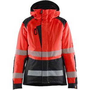 BLAKLADER Winterjacke Hochsichtbarkeit Damen 4456 - Rot/schwarz Xxxl BLAKLADER Winterjacke Hochsichtbarkeit Damen 4456 - Rot/schwarz Xxxl