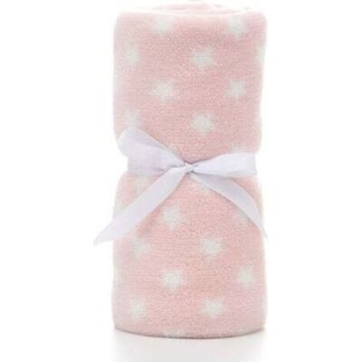 FHEISTORE Weiche Babydecke Aus Fleece Für Neugeborene, Babydecke Für Mädchen Und Jungen, Als Geschenk Zur Babyparty, 75 X 100 Cm, Rosa FHEISTORE Weiche Babydecke Aus Fleece Für Neugeborene, Babydecke Für Mädchen Und Jungen, Als Geschenk Zur Babyparty, 75 X 100 Cm, Rosa