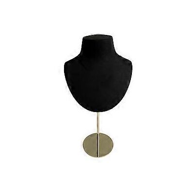 TRUVO Schmuckständer Für Feine Ketten, Porträt-mannequin Für Kettenanhänger, Mannequinförmiger Schmuckständer Für Damen Und Mädchen, Schwarz, Größe M (m Schwarz) TRUVO Schmuckständer Für Feine Ketten, Porträt-mannequin Für Kettenanhänger, Mannequinförmiger Schmuckständer Für Damen Und Mädchen, Schwarz, Größe M (m Schwarz)