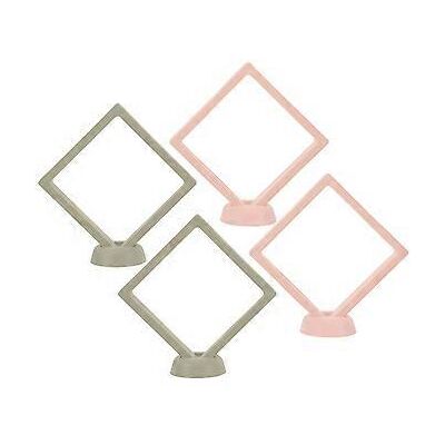 TRUVO Schwebende Schmuckdisplays, Vitrinen Für Ohrringe, Hängeständer, Transparente Displays Für Halsketten TRUVO Schwebende Schmuckdisplays, Vitrinen Für Ohrringe, Hängeständer, Transparente Displays Für Halsketten