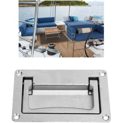 JUTE Versenkter Griff Aus Zinklegierung Mit Den Maßen 111 X 69,5 Mm, Geeignet Für Wohnmobile, Anhänger, Boote, Decktüren, Kabinenschränke, Elektrokästen Und Aufbewahrungsboxen (504-4) JUTE Versenkter Griff Aus Zinklegierung Mit Den Maßen 111 X 69,5 Mm, Geeignet Für Wohnmobile, Anhänger, Boote, Decktüren, Kabinenschränke, Elektrokästen Und Aufbewahrungsboxen (504-4)