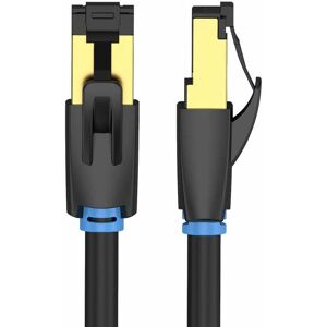 Cable De Red Rj45 Sftp Vention Ikabq Cat.8/ 20m/ Negro Cable De Red Rj45 Sftp Vention Ikabq Cat.8/ 20m/ Negro