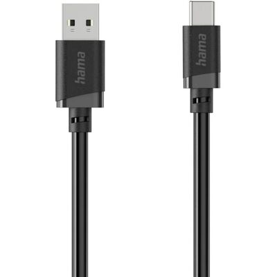 Hama Usb-ladekabel Usb 2.0 Usb-a Stecker, Usb-c® Stecker 1 M Schwarz 00201811 Hama Usb-ladekabel Usb 2.0 Usb-a Stecker, Usb-c® Stecker 1 M Schwarz 00201811