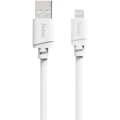 Hama Usb-ladekabel Usb 2.0 Apple Lightning Stecker, Usb-a Stecker 1 M Weiß 00201800 Hama Usb-ladekabel Usb 2.0 Apple Lightning Stecker, Usb-a Stecker 1 M Weiß 00201800