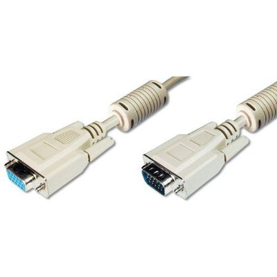 Assmann - Electronic Vga 1.8m Vga-kabel 1.8m Vga (d-sub) Beige - Vga-kabel (1.8m, Vga (d-sub), Vga (d-sub), Beige, Nickel, 1 Stück) Assmann - Electronic Vga 1.8m Vga-kabel 1.8m Vga (d-sub) Beige - Vga-kabel (1.8m, Vga (d-sub), Vga (d-sub), Beige, Nickel, 1 Stück)