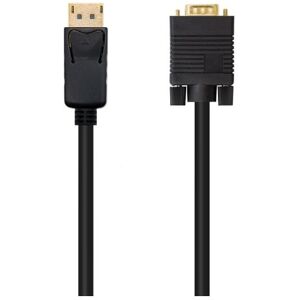 Nanocable - DisplayPort auf vga Kabel black Länge 2m