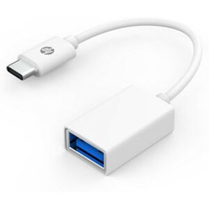 Hewlett Packard Hp dhc - tc105 - usb 3.0 - typ - c - otg 3.1 adapterkabel 5v - 3a - 9v - 2a - 12v - 1.5a - white