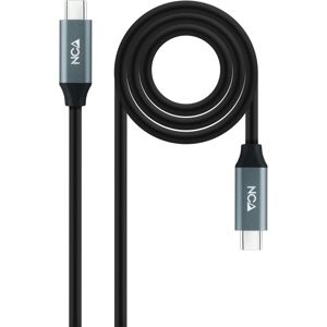 Nanocable - Usb 3.2 Gen2x2 Usb-c zu Usb-c Kabel 1m Schwarz 10.01.4301