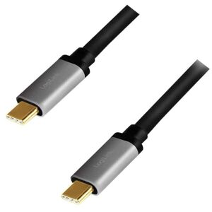 USB3.2 Kabel CUA0107, usb-c m/usb-c m, Alu, 4k. 1m - Logilink