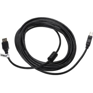 Usb a auf usb b Druckerkabel Scannerkabel Adapterkabel kompatibel mit Boss Katana MK2 100, Katana MK2 50 - 5 m Schwarz - Vhbw